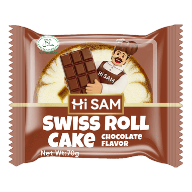 Hi SAM מאפה בטעם שוקולד 70 גרם
