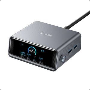עמדת טעינה עוצמתית 6 יציאות 250W דגם Prime מבית Anker