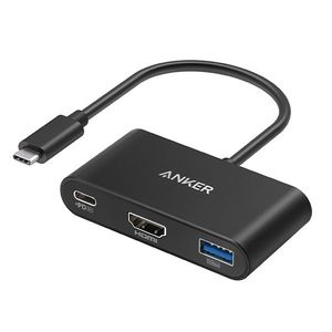 רכזת Anker PowerExpand 3-in-1 USB-C PD Hub Gray