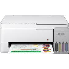 מדפסת צבע אלחוטית 3 ב-1 Epson EcoTank L3356 - צבע לבן שנה אחריות ע