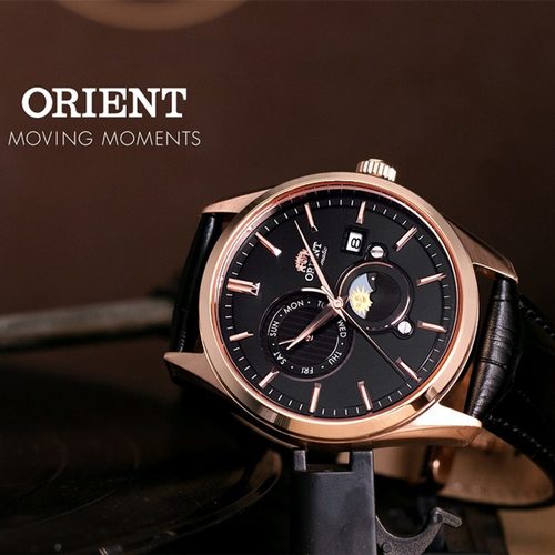 Orient RA-AK0309B30B 41.5MM Day & Night Sun And Moon