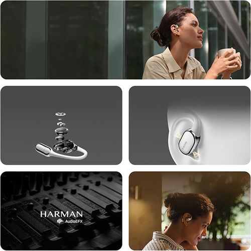 אוזניות Xiaomi Mi OpenWear Stereo Pro - צבע Graphite Black - שנה אחריות על ידי היבואן הרשמי המילטון