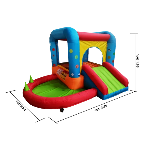מתקן מתנפח לגינה עולם הכדורים MJ03 מבית Mirajump