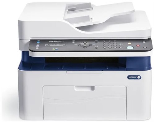 מדפסת לייזר משולבת שחור לבן Xerox WorkCenter 3025V_NI