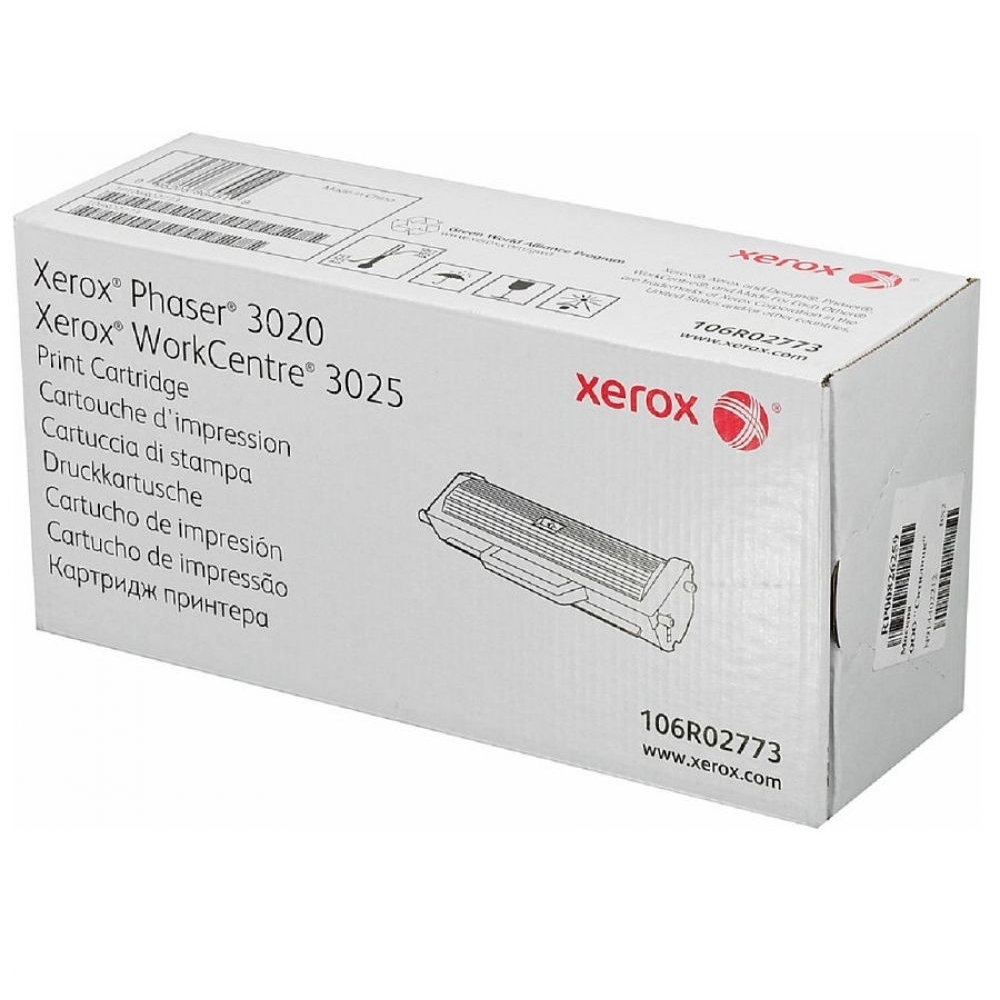 טונר מקורי שחור Xerox WC3025 , P3020 106R02773