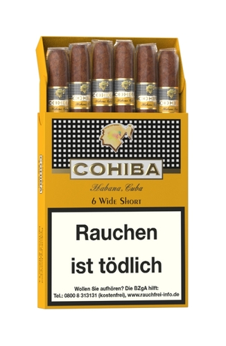 מיני סיגרים קוהיבה Cohiba Wide Short