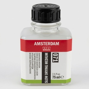 מדיום מעכב ייבוש 75 מל- Amsterdam Slow Drying Medium 070