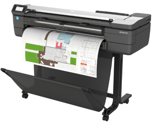 מדפסת משולבת HP DesignJet T830 של 36 אינץ' (F9A30D)
