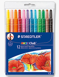 סט גירי שעווה 1/12 STAEDTLER