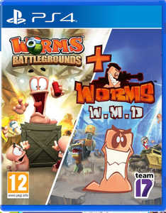 PS4 Worms Battlegrounds + Worms W.M.D