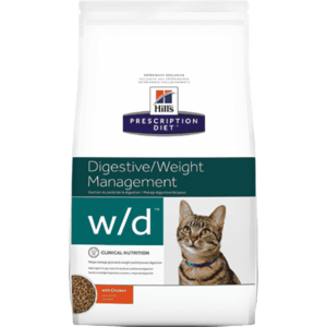 מזון רפואי לחתול W/D Weight Management  הילס 3 ק"ג