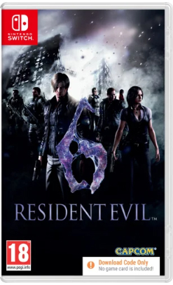 Nintendo Switch Resident Evil 6  קוד הורדה