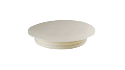 מכסה פלסטיק 4 צול עגולה עם שפה