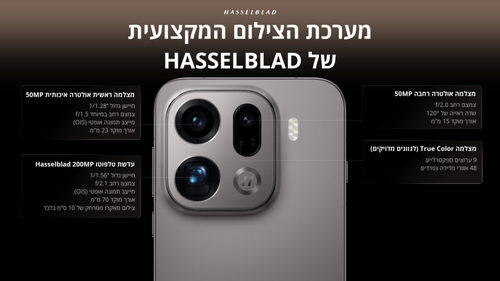 טלפון סלולרי Oppo Find X9 Pro 5G 16GB+512GB