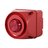 צופר גודל 1 עם לד אדום ADS-T 24VAC/DC AUER SIGNAL