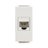 שקע מחשב לא מסוכך RJ45 CAT6A UTP, לבן 1M ניסקו סוויץ' NISKO SWITCH