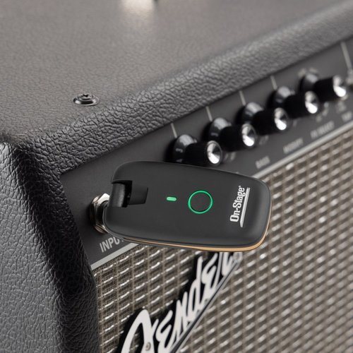 זווית נוספת on stage rgws1 rechargable wireless guitar system