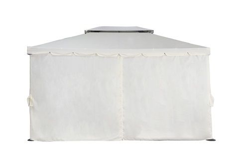 גזיבו אלומניום 3X4 שמנת דגם פרפקטו PLAYA