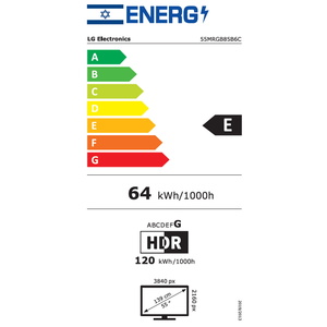טלוויזיה LG 55MRGB85B6C אל ג'י