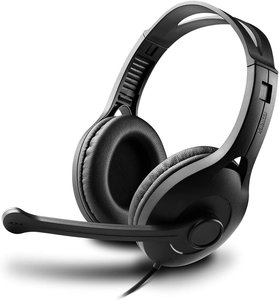 אוזניות BLACK EDIFIER K800 WITH MICROPHONE USB
