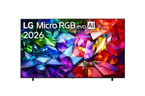 טלוויזיה חכמה 100 אינץ' LG Micro RGB evo AI 4K דגם 100MRGB95B6
