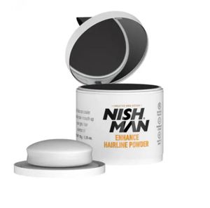 פודרה לכיסוי שורש לבן ושיער דליל NISHMAN 10g