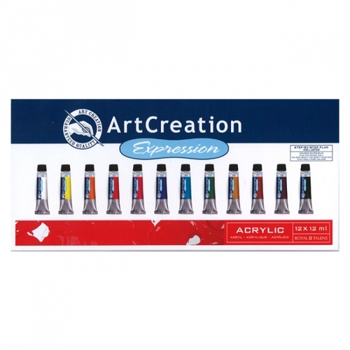 סט צבעי אקריל 1/12 TALENS ARTCREATION
