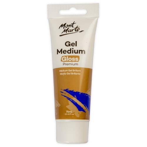 מדיום גל מבריק 75 מל- Mont Marte Gel Medium Gloss