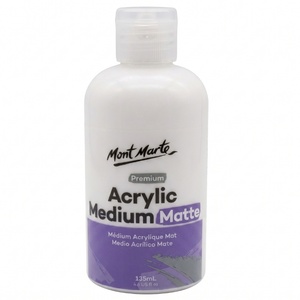 מדיום אקרילי מט 135 מל- Mont Marte Acrylic Medium Matte