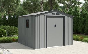 מחסן מתכת פרמיום דגם 2.77X2.55 Garden Top G98