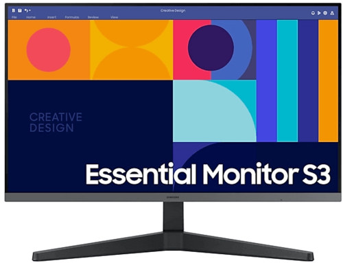 מסך מחשב 27'' Samsung Essential S3 S33GC S27C330GAM 