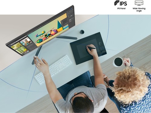 מסך מחשב 27'' Samsung Essential S3 S33GC S27C330GAM 