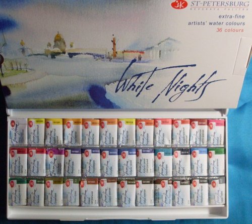 סט צבעי מים 1/24 WHITE NIGHTS 1942090
