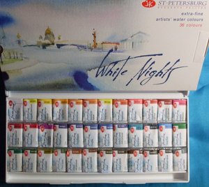סט צבעי מים 1/24 WHITE NIGHTS 1942090