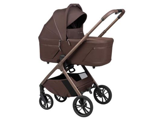 עגלת תינוק דגם אליקס ALIX - צבע שוקולד - DARK BROWN ספורט ליין