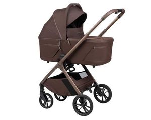 עגלת תינוק דגם אליקס ALIX - צבע שוקולד - DARK BROWN ספורט ליין