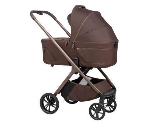 עגלת תינוק דגם אליקס ALIX - צבע שוקולד - DARK BROWN ספורט ליין
