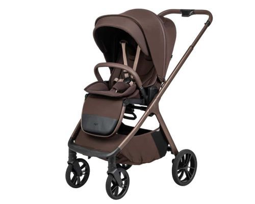 עגלת תינוק דגם אליקס ALIX - צבע שוקולד - DARK BROWN ספורט ליין