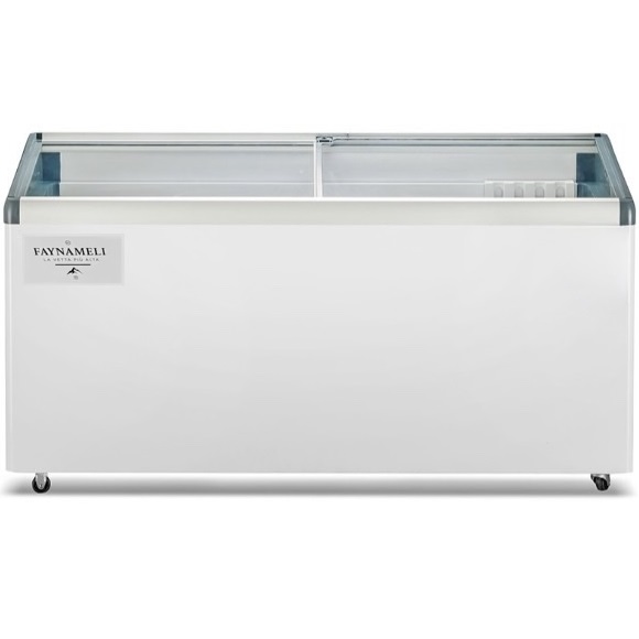 מקרר/מקפיא תצוגה שוכב - 650 ליטר FAYNAMELI פיינמלי RF-650PG