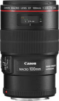 עדשה EF 100mm f/2.8 Macro IS USM Canon קנון