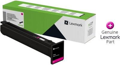 טונר אדום למדפסת לייזר צבע משולבת Lexmark CX963e