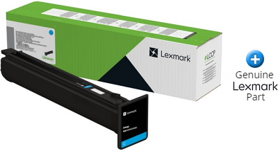 טונר כחול למדפסת לייזר צבע Lexmark CS963e A3 לקסמרק