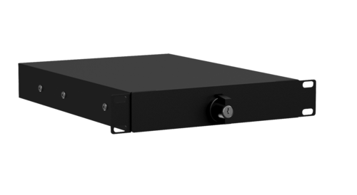 מגירה 1U לארון חצי Caymon RDN110L/B ,RACK