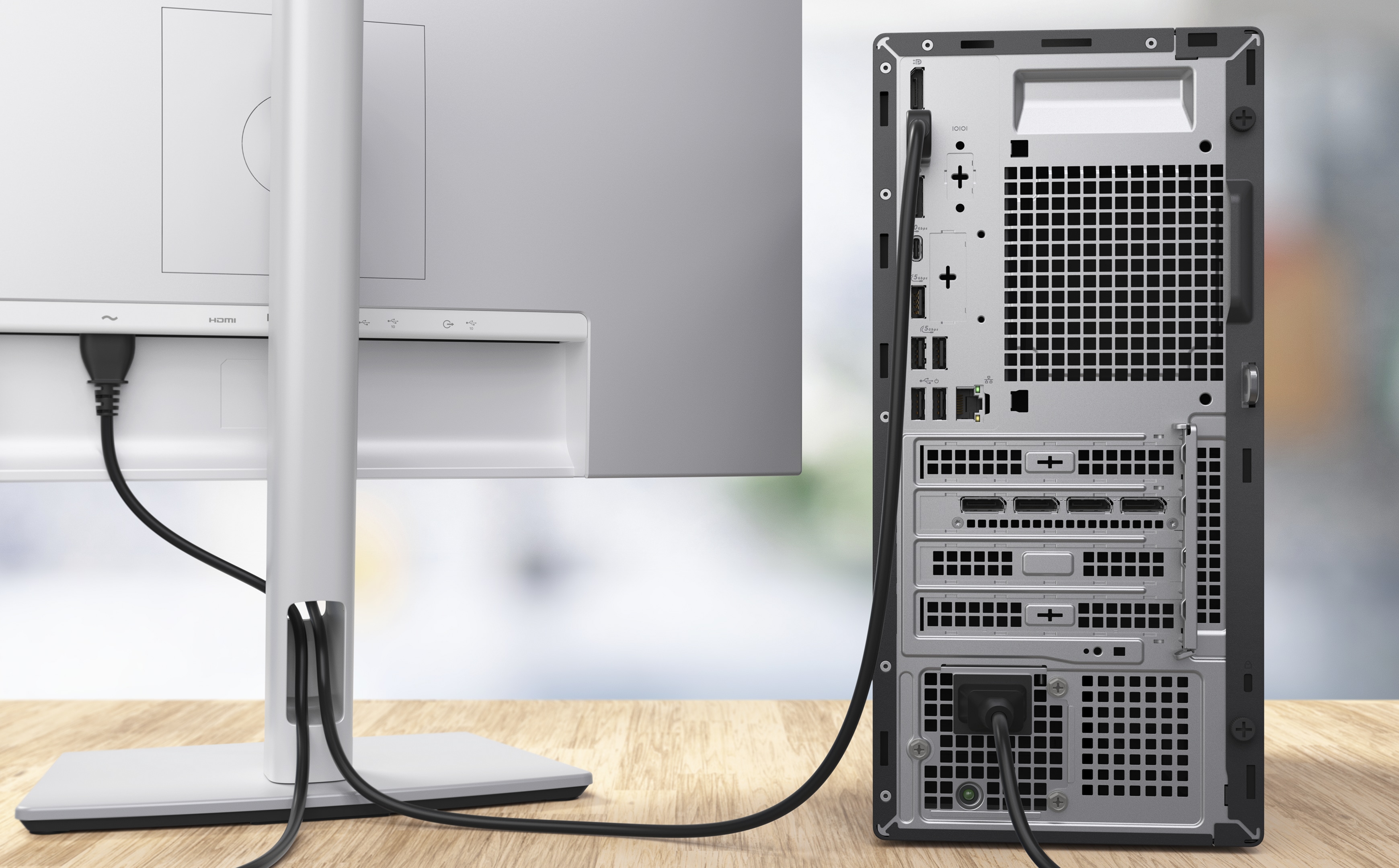 תחנת עבודה Dell Precision 7 T1 Desktop.