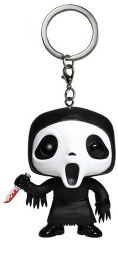 פופ מחזיק מפתחות גוסט פייס - צעקה | Funko Pocket Pop! Ghost Face Keychain - Scream