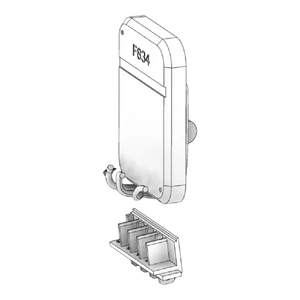 כרטיס אלקטרוני למזמרה חשמלית FELCO 834