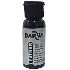 צבע לעור 50 מל- Darwi Leather Black