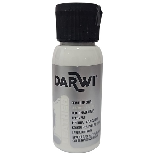 צבע לעור 50 מל- Darwi Leather White