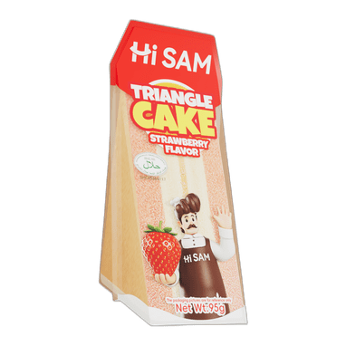 Hi SAM - מאפה בצורת משולש בטעם תות 95 גרם 