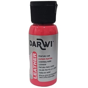 צבע לעור 50 מל- Darwi Leather Vermillon